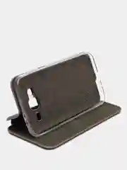 Серый чехол книжка  Samsung J3 2016, J310