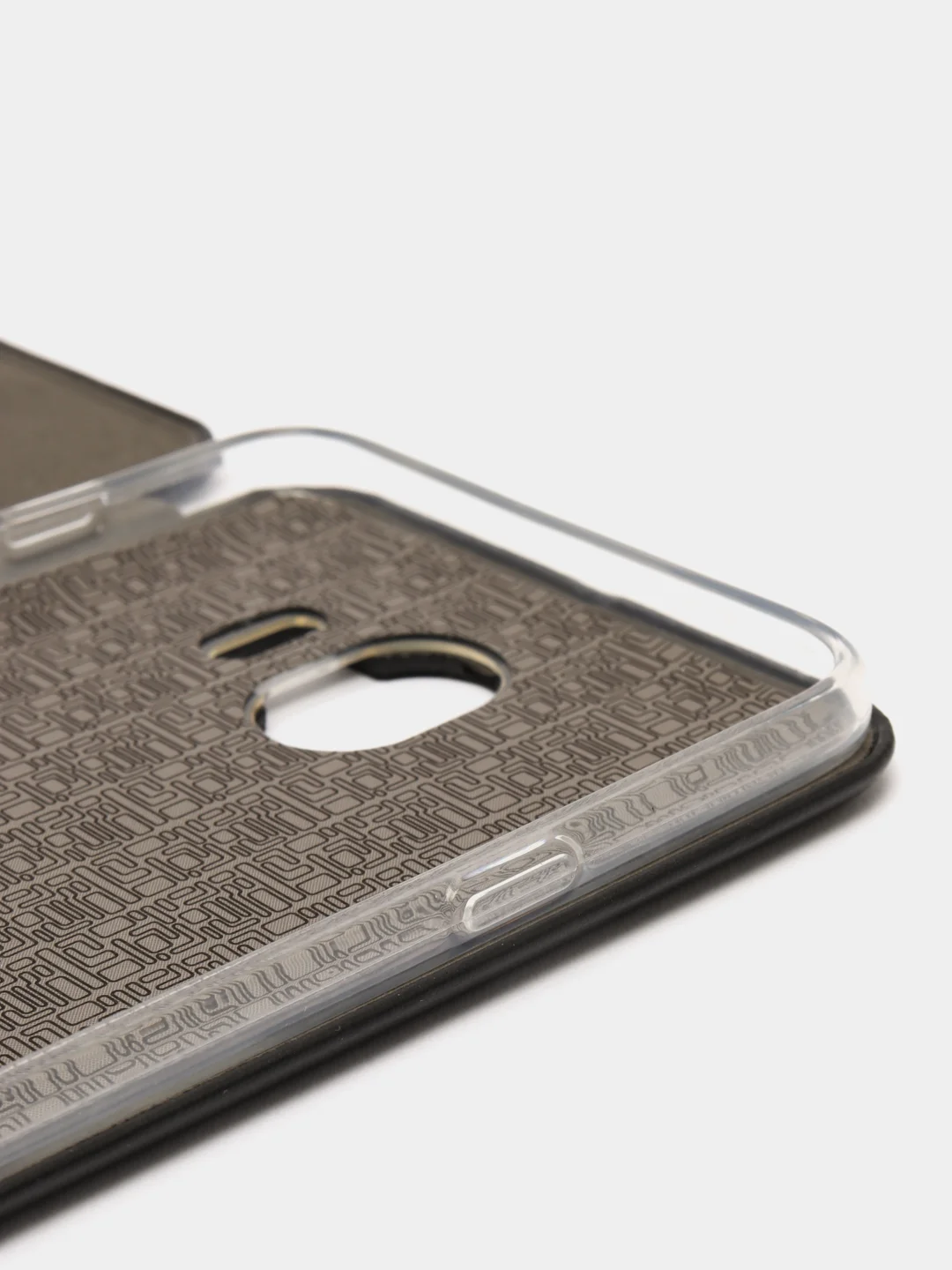 Черный чехол книжка Samsung J4