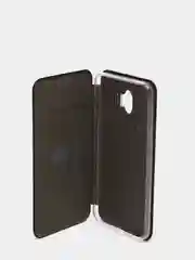 Черный чехол книжка Samsung J4