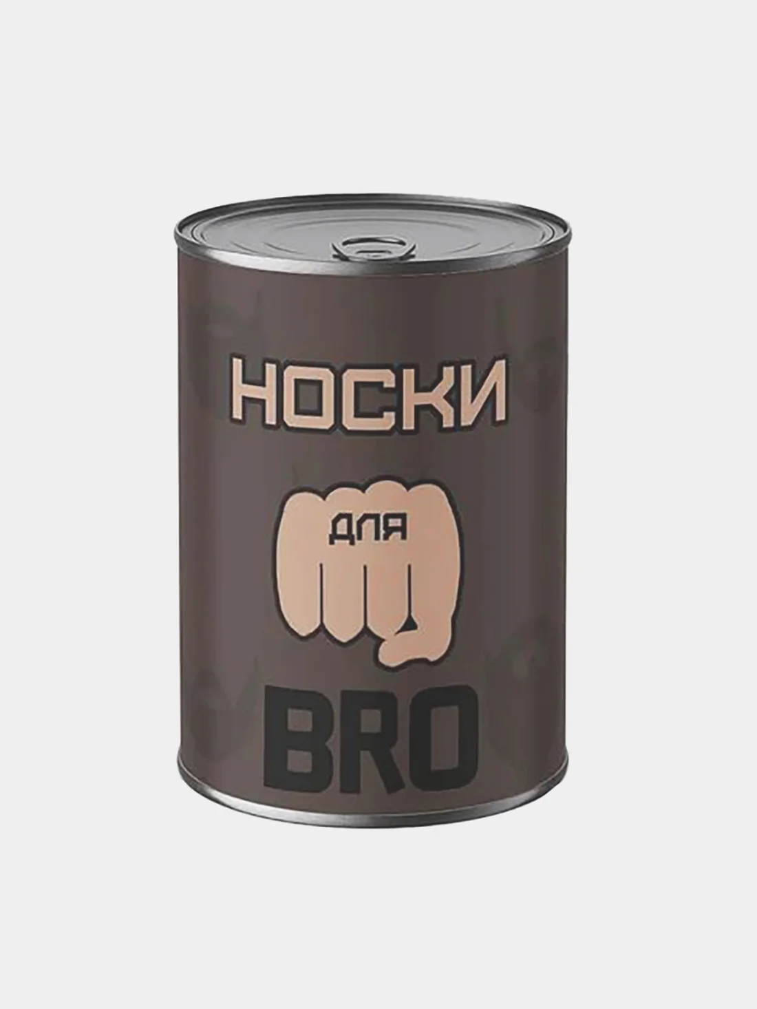 Шоколадный мужские носки в банке, 14 видов
