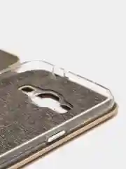 Золотой чехол книжка  Samsung J3 2016, J310