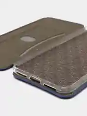 Синий чехол-книжка для Redmi Note 7