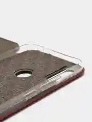 Бордовый чехол-книжка для Redmi Note 7