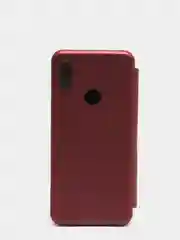 Бордовый чехол-книжка для Redmi Note 7