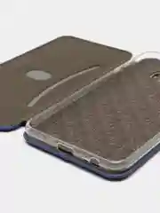 Синий чехол книжка Samsung J4