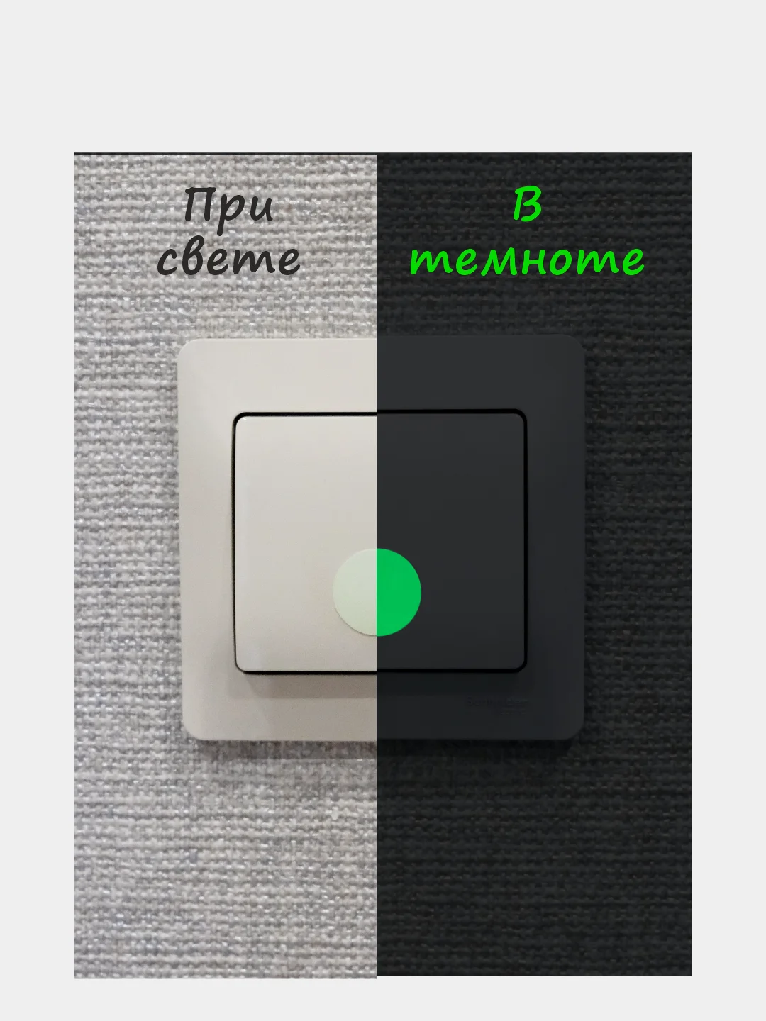 Наклейки для техники. Наклейки светящиеся в темноте на выключатель, на пульт