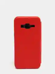 Красный чехол книжка  Samsung J3 2016, J310