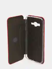 Красный чехол книжка  Samsung J3 2016, J310