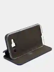 Синий чехол книжка  Samsung J3 2016, J310