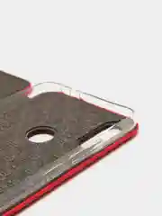 Красный чехол-книжка для Redmi Note 7
