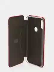 Красный чехол-книжка для Redmi Note 7