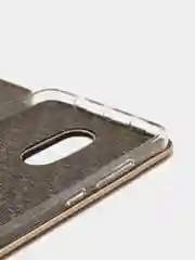 Золотой чехол книжка  XIAOMI REDMI  NOTE 4X / NOTE 4