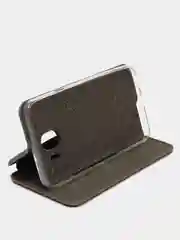 Серый чехол книжка Samsung J4