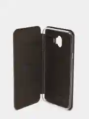 Серый чехол книжка Samsung J4