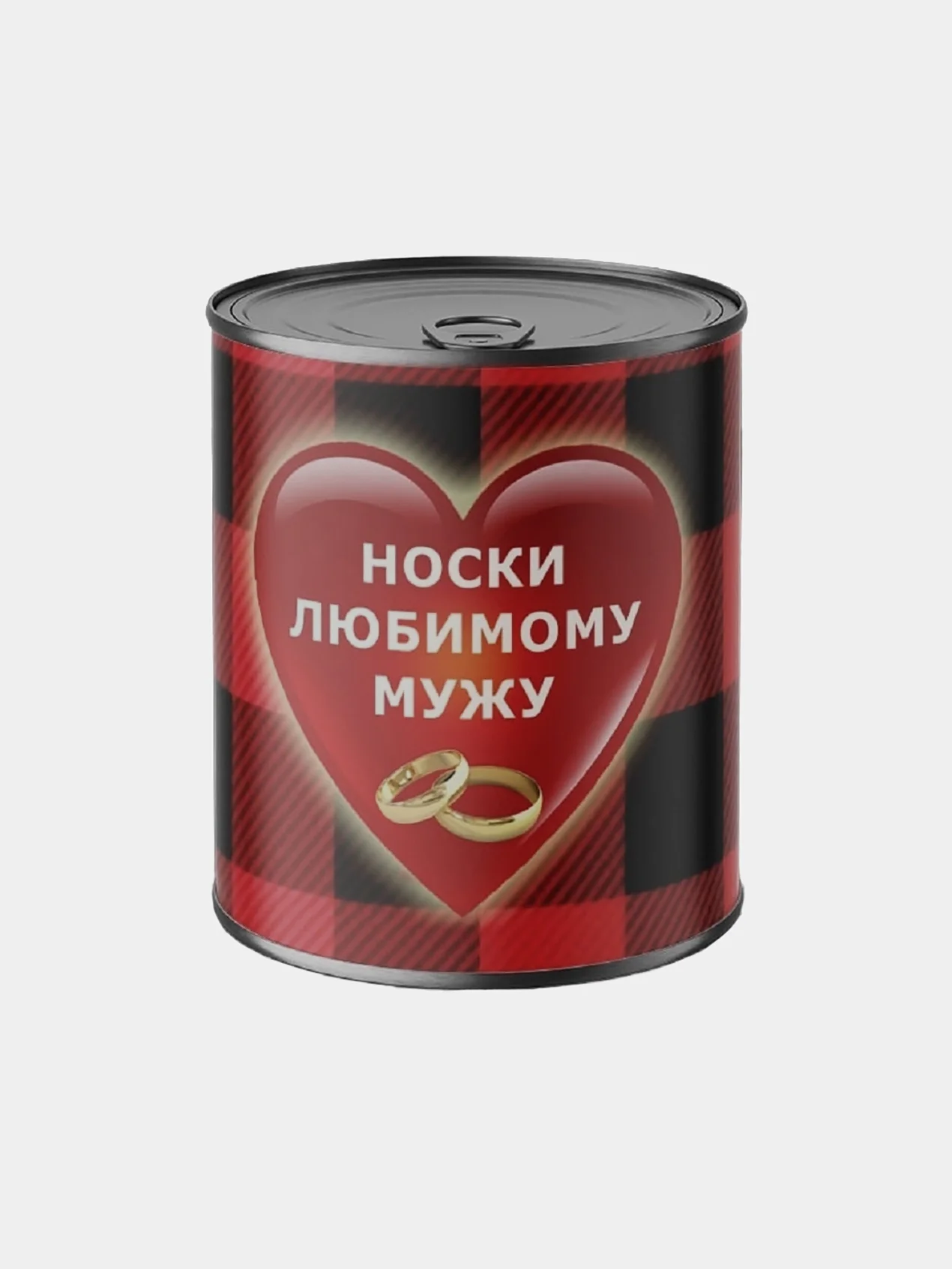 Вишнёвый мужские носки в банке, 14 видов