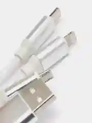 Кабель зарядник  USB-Lightning,Type-C,Micro USB