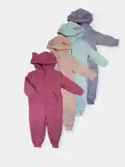 Комбинезон утепленный с капюшоном для мальчиков и девочек