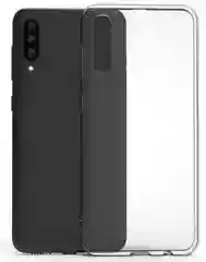 Чехол силиконовый прозрачный на Samsung A03/A12/A22/A32/A50/S20