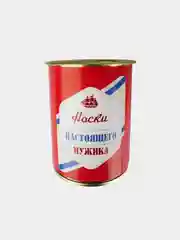 Алый мужские носки в банке, 14 видов