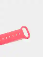 Розовый силиконовый ремешок Xiaomi Mi Band 3 и Band 4 "Мультяшки"