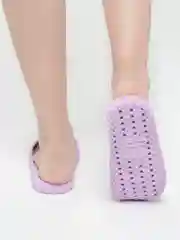 Лавандовый сланцы женские ЭВА