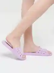 Лавандовый сланцы женские ЭВА