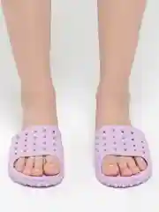 Лавандовый сланцы женские ЭВА
