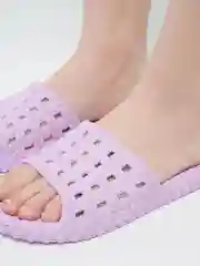 Лавандовый сланцы женские ЭВА