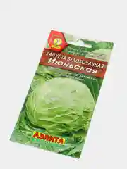 Семена Капуста белокочанная "Июньская"