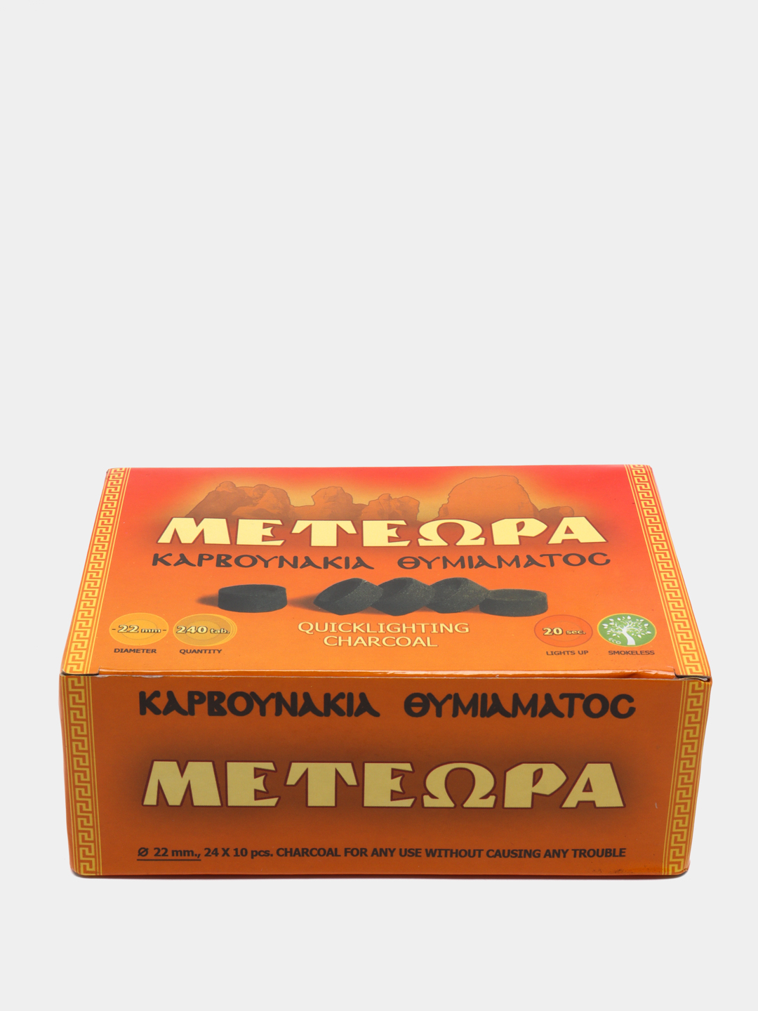 Уголь быстроразжигаемый Meteora, d22, 240 шт купить по цене 10 ₽ в  интернет-магазине Магнит Маркет