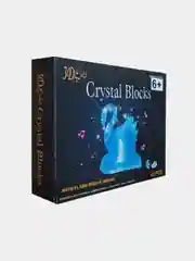 Прозрачный лебедь со светом и музыкой 3D Crystal Blocks Puzzle (3D Пазл / Головоломка IQ 3D puzzle)