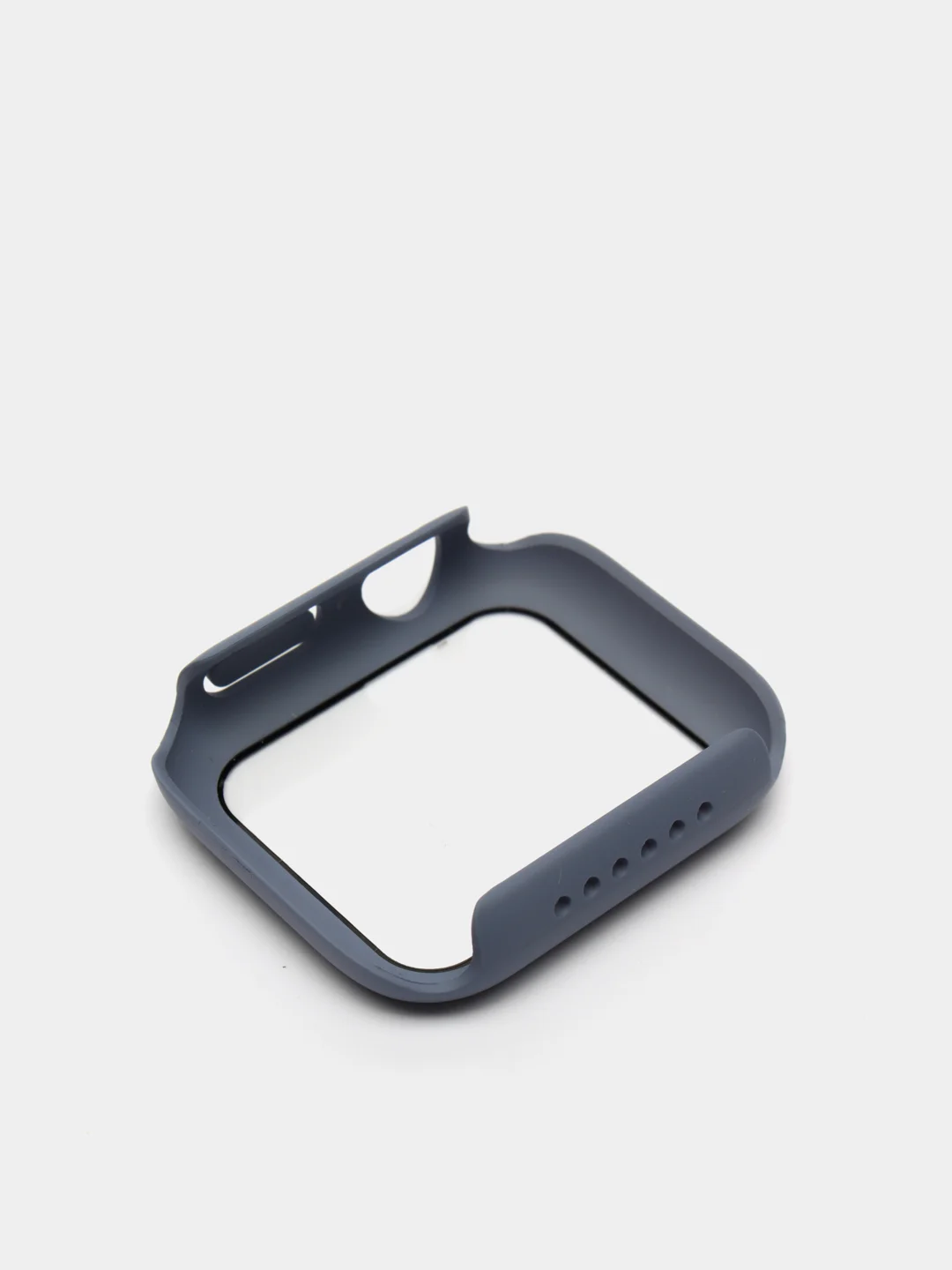 Небесно-голубой бампер,накладка с защитным стеклом для Apple Watch 3/4/5/6/SE/7/8/9