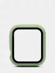 Лайм бампер,накладка с защитным стеклом для Apple Watch 3/4/5/6/SE/7/8/9
