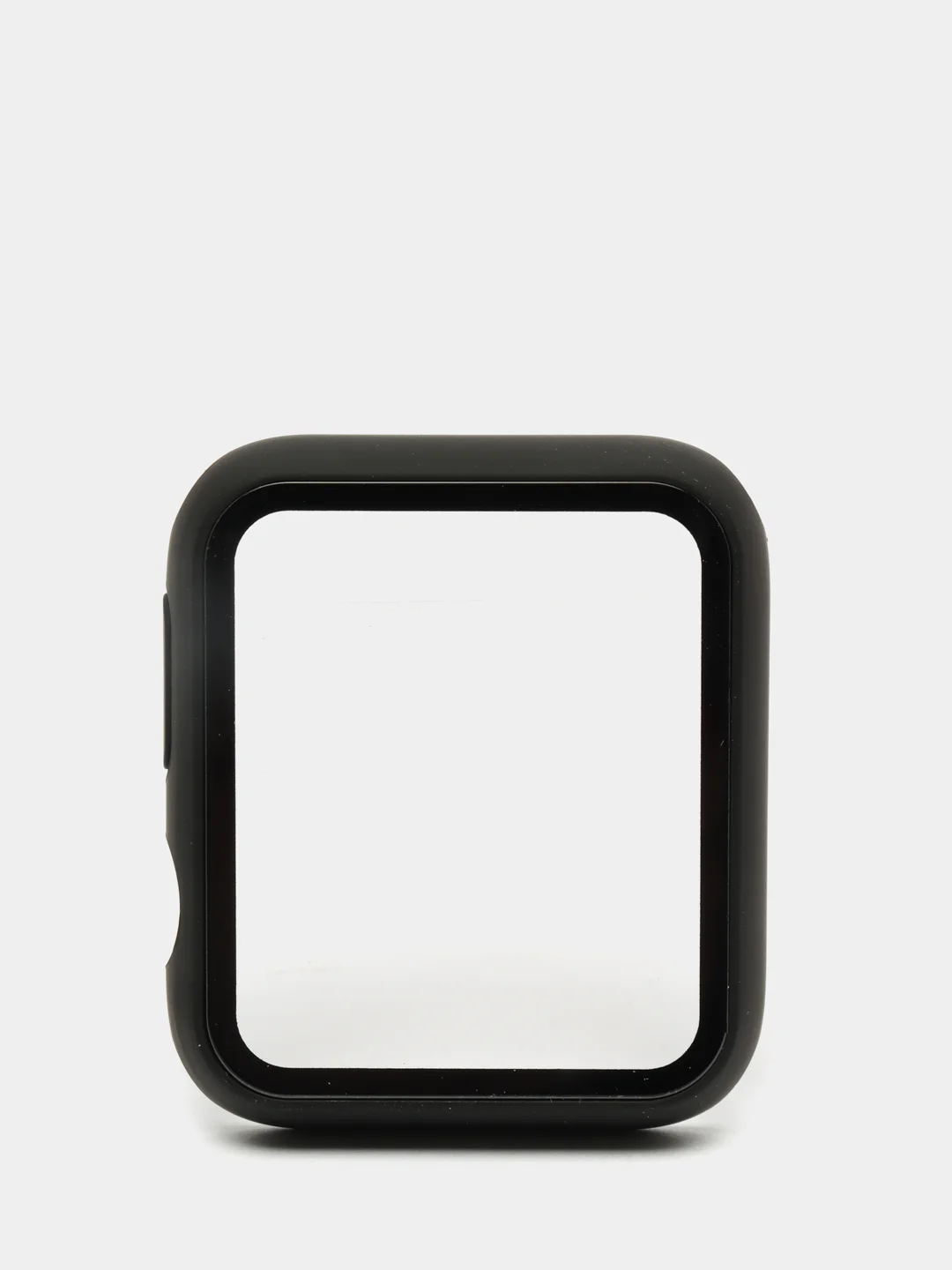 Черный бампер,накладка с защитным стеклом для Apple Watch 3/4/5/6/SE/7/8/9