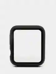 Черный бампер,накладка с защитным стеклом для Apple Watch 3/4/5/6/SE/7/8/9
