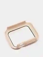Пудровый бампер,накладка с защитным стеклом для Apple Watch 3/4/5/6/SE/7/8/9