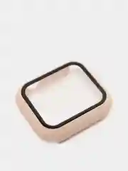 Пудровый бампер,накладка с защитным стеклом для Apple Watch 3/4/5/6/SE/7/8/9