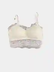 Белый топ женский кружевной