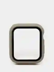 Хаки бампер,накладка с защитным стеклом для Apple Watch 3/4/5/6/SE/7/8/9