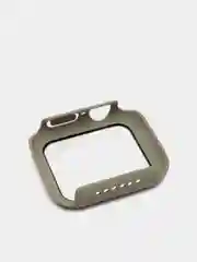 Хаки бампер,накладка с защитным стеклом для Apple Watch 3/4/5/6/SE/7/8/9