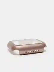 Коралловый меланж бампер,накладка с защитным стеклом для Apple Watch 3/4/5/6/SE/7/8/9
