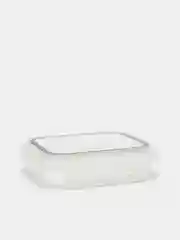 Слоновая кость бампер,накладка с защитным стеклом для Apple Watch 3/4/5/6/SE/7/8/9