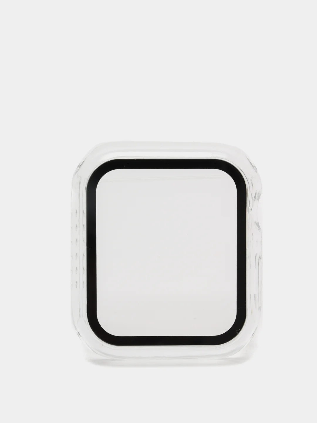 Прозрачный бампер,накладка с защитным стеклом для Apple Watch 3/4/5/6/SE/7/8/9