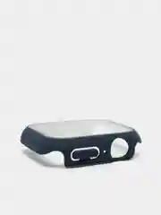 Индиго бампер,накладка с защитным стеклом для Apple Watch 3/4/5/6/SE/7/8/9