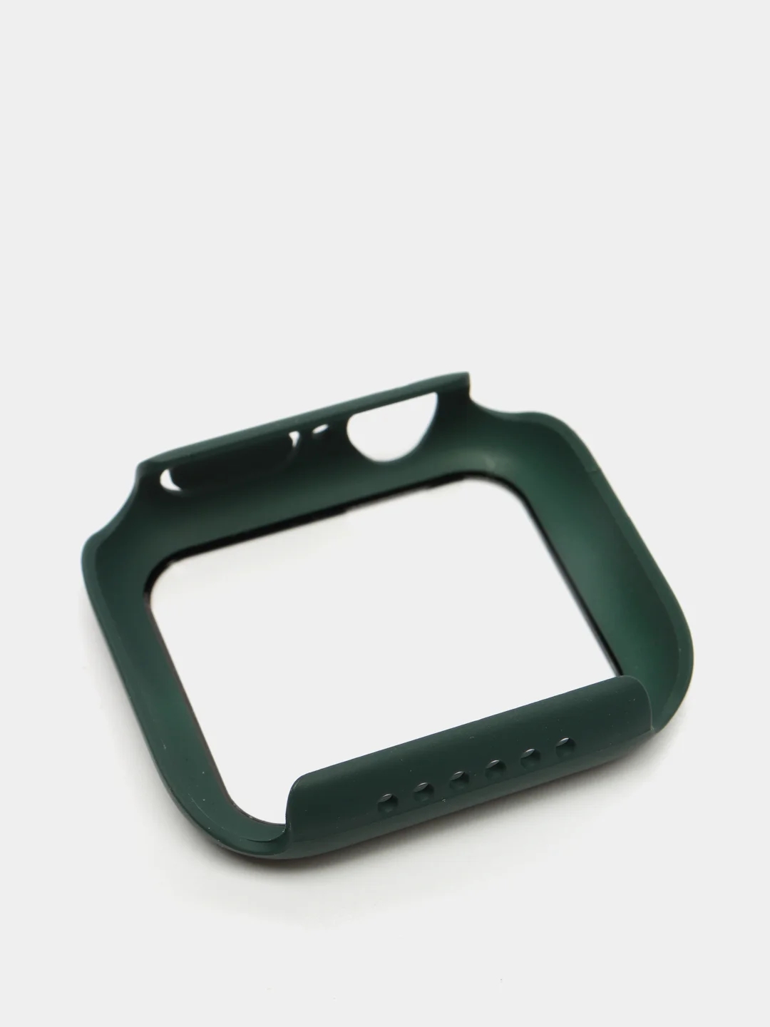 Тёмно-зелёный бампер,накладка с защитным стеклом для Apple Watch 3/4/5/6/SE/7/8/9