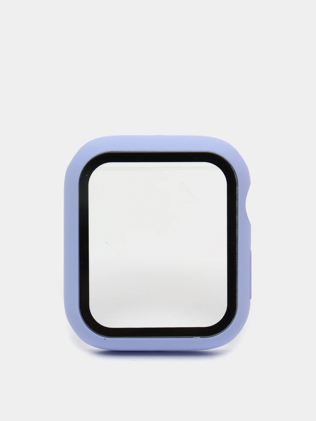 Сиреневый бампер,накладка с защитным стеклом для Apple Watch 3/4/5/6/SE/7/8/9