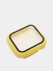 Желтый бампер,накладка с защитным стеклом для Apple Watch 3/4/5/6/SE/7/8/9