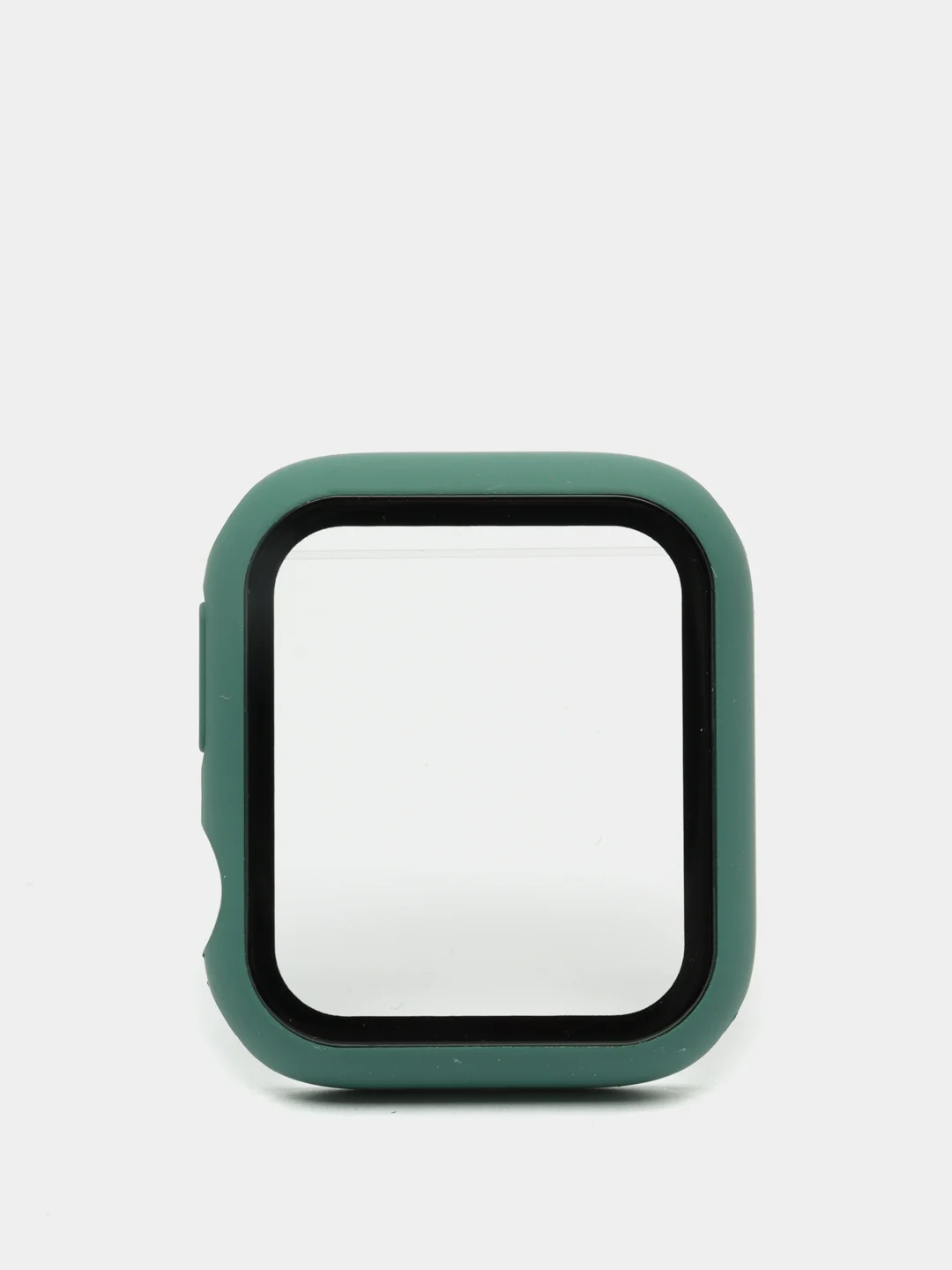 Зелёный хаки бампер,накладка с защитным стеклом для Apple Watch 3/4/5/6/SE/7/8/9