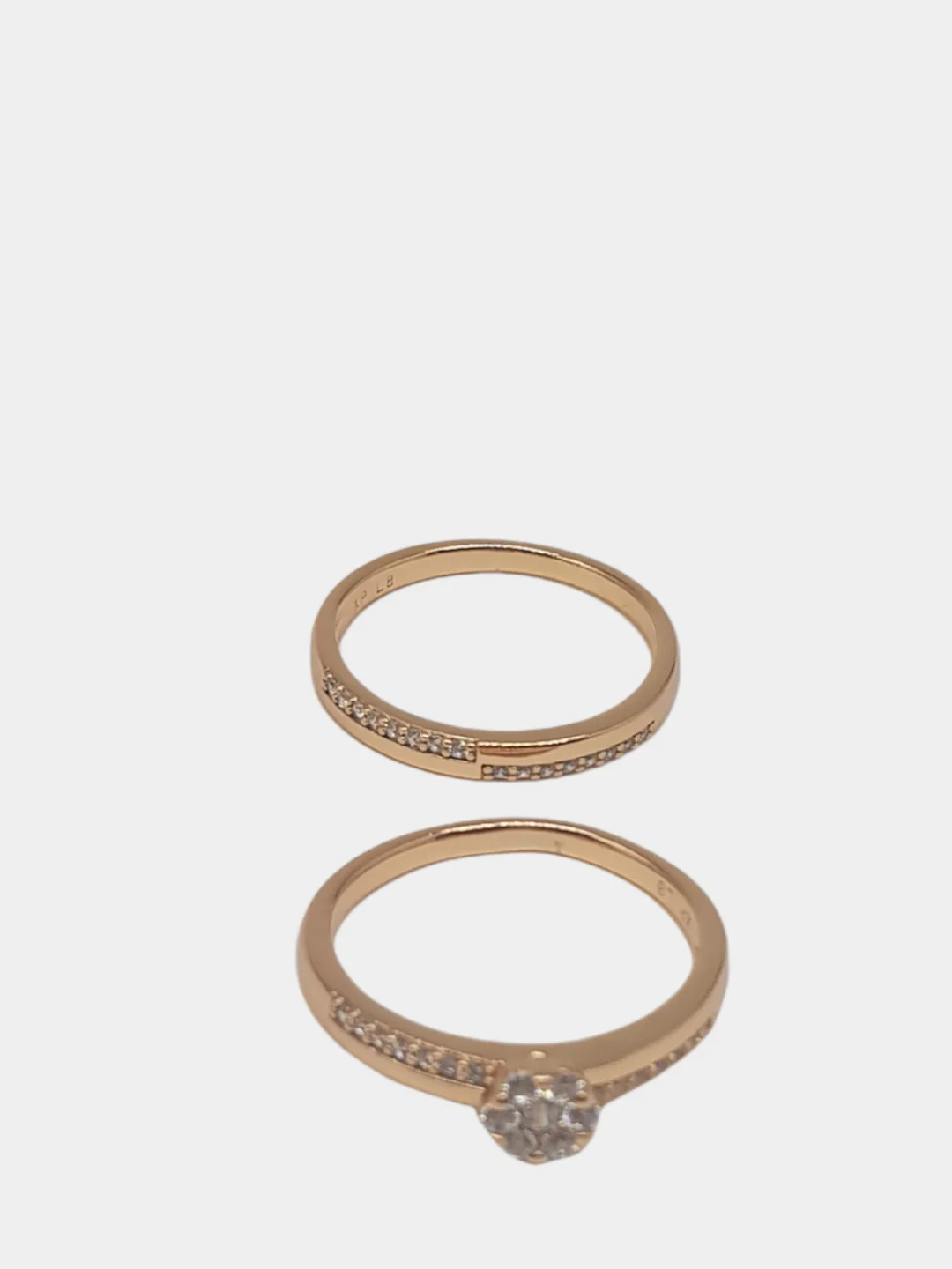 Желтый кольца парные золочение Xuping Jewelry