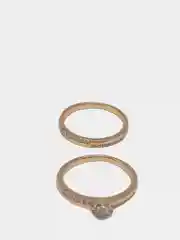 Желтый кольца парные золочение Xuping Jewelry